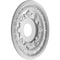 Ekena Millwork Baltimore PVC Medallion (Canopies up to 6 1/2"), 16"OD x 3 1/2"ID x 1"P, Textured Metallic Galaxy CMP16BAAGX - alternate 2